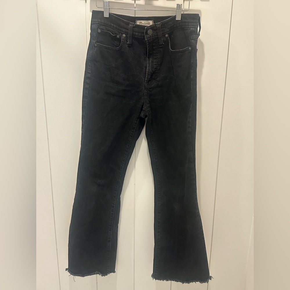 Madewell Women’s Black Flare Jeans